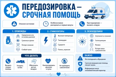 Помощь при передозировке в Северодвинске