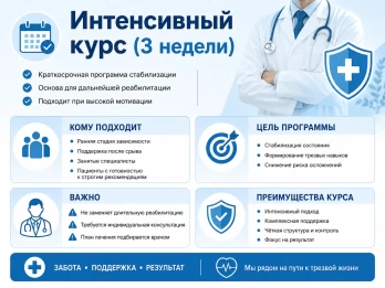 Реабилитация за 21 день в Северодвинске